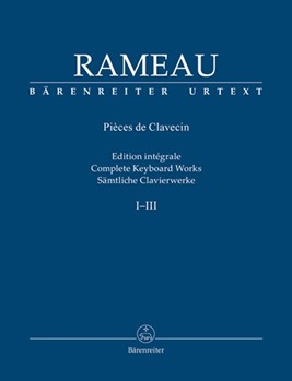 Samtliche Clavierwerke Band I-III by Rameau Jean-Philippe for Harpisc./p
