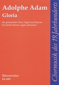 Gloria -Komposition fur Chor und zwei Tasteninstrumente- by Adam Adolphe C for Mixed Choir