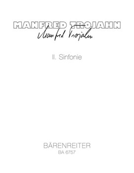 zweite Sinfonie fur groSes Orchester (1978) by Trojahn Manfred for 2Fl/Fl-Pic