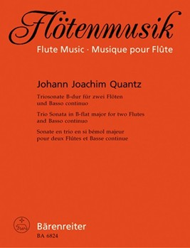 Trio Sonata In B-flat Major For Two... by Quantz Johann Joachim - Pistorus G - for Trio Sonatas