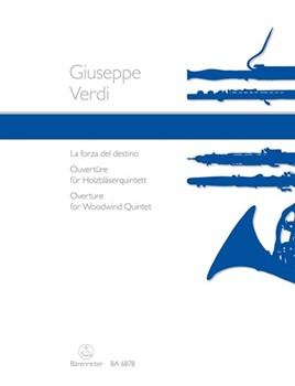 Ouverture zu "La forza del destino" (Bearbeitung fur Blaserquintett) by Verdi Giuseppe - Linckelmann Joachim - for Fl(Fl-Piccolo