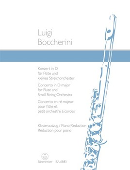 Concerto In D Major by Boccherini Luigi for Flute and Piano