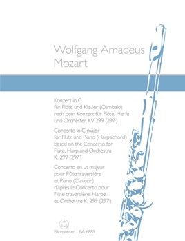 Concerto In C Major Kv299 (297c) by Mozart Wolfgang Amadeus - Kirchner Gerhard - for Flute and Piano