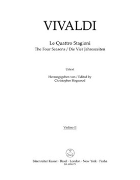 Four Seasons Op. 8 (Complete) by Vivaldi Antonio Lucio for Violin 2