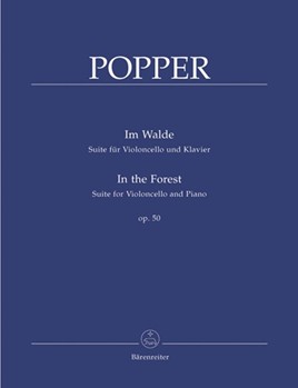 Im Walde Opus 50 by Popper David - Rummel Martin - for Cello and Piano