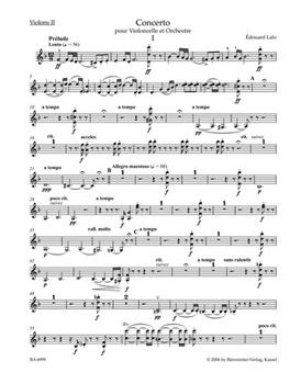 Concerto for Violoncello and Orchestra D minor by Lalo Edouard for
