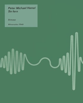 So fern (1985) -vier Gedichte von Wolfgang Bachler fur Sopran Altflote Violoncello Schlagzeug und by Hamel Peter Michael for SSolo/Fl-A