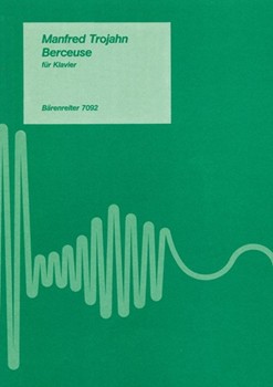 Berceuse (1980) by Trojahn Manfred for Piano