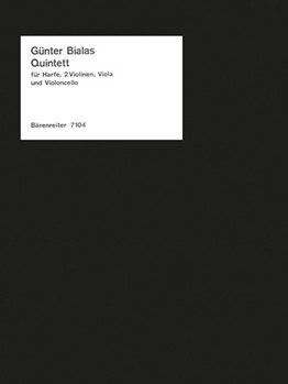 Quintett (1983) (Harfen-Quintett) by Bialas Gunter for Harp/2V/Va