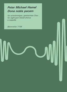 Dona noto pacem (1984) -Worte des Titels dreisprachig (lat engl dt) das Wort Frieden in Sanskrit by Hamel Peter Michael for Mixed Choir