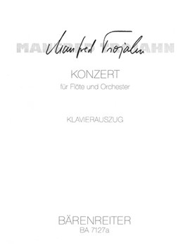 Concerto for Flute and Orchestra (1981/83) by Trojahn Manfred - Zehn Martin - for Fl/Piano