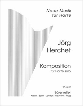 Komposition fur Harfe solo (1984) by Herchet Jorg for Harp-Solo