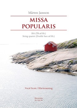 Missa Popularis by Jansson Marten - Jansson Marten - for Female cho