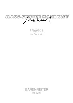 Pegasos fur Cembalo (1991) by Mahnkopf Claus-Steffen for Harpisc.