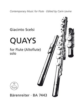 Quays by Scelsa Greg for Flute Solo