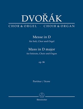 Messe In D by Dvorak Antonin for SATB