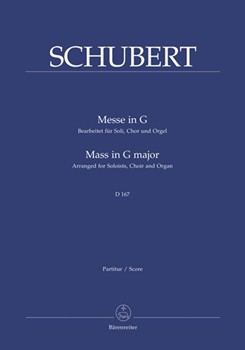 Mass In G Major #2 D167 by Schubert Franz - Gerish Michael - for SATB