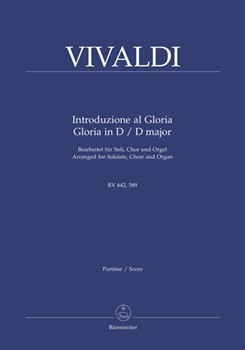 Gloria In D by Vivaldi Antonio Lucio - Focke Martin - for Vocal Scor