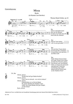 Missa op. 61 (2004/2005) by Schlee Thomas Daniel for Mixed Choir