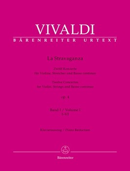 La Stravaganza Op. 4 Volume I by Vivaldi Antonio Lucio - Kohs Adreas - for Violin