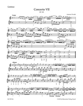 La Stravaganza op. 4 -Twelve Concertos for Violin Strings and Basso continuo- (Volume II: Concertos by Vivaldi Antonio Lucio for