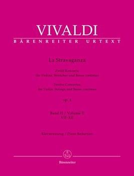 La Stravaganza Op. 4 Volume 2 by Vivaldi Antonio Lucio - Kohs Andreas - for Violin