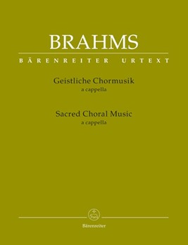 Sacred Choral Music For choir a cappella by Brahms Johannes for Ch