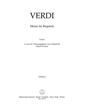 Messa da Requiem by Verdi Giuseppe for