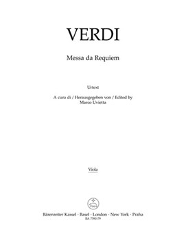 Messa da Requiem by Verdi Giuseppe for