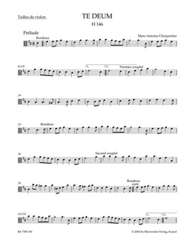 Te Deum D major H 146 by Charpentier Marc-Antoine for