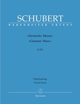 German Mass by Schubert Franz for SATB