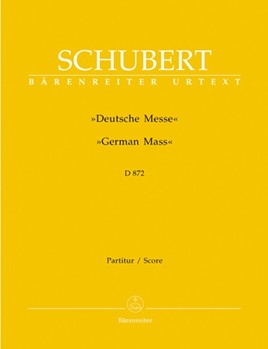 German Mass D 872 by Schubert Franz for Mixed Choir
