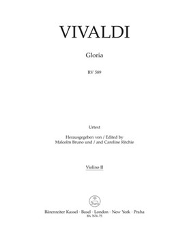 Gloria RV 589 by Vivaldi Antonio Lucio for Violin 2