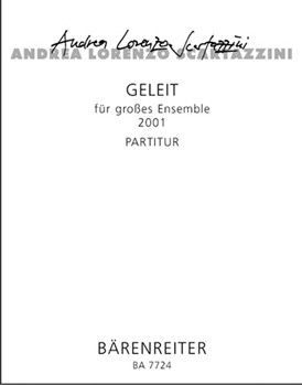Geleit fur groSes Ensemble (2001) by Scartazzini Andrea for Fl/Fl-Piccolo