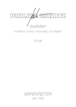 tourbillon. music for violin violincello and Piano (2008) by Maintz Philipp for V/Vc/Piano