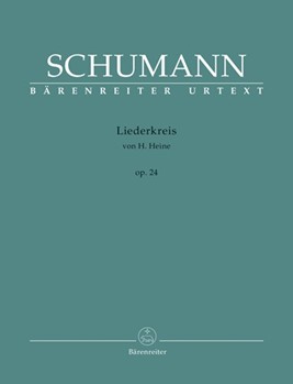 Liederkreis Opus 24 by Schumann Robert - Urtext - for Vocal Collection