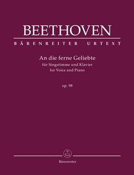 An die ferne Geliebte for Voice and Piano op. 98 by Beethoven Ludwig van - Cooper Barry - for Voice and Piano