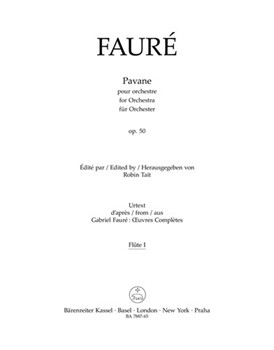 Pavane for Orchestra op. 50 by Faure Gabriel for