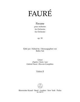 Pavane for Orchestra op. 50 by Faure Gabriel for