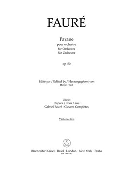 Pavane for Orchestra op. 50 by Faure Gabriel for