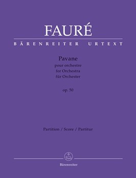 Pavane for Orchestra op. 50 by Faure Gabriel for 2Fl/2Ob/2c