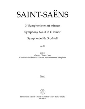 Symphony Nr. 3 C minor op. 78 by Saint-Saens Camille for