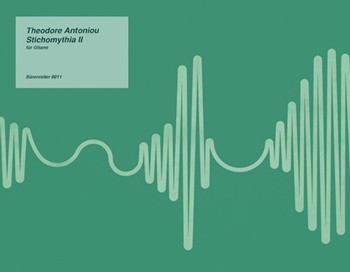 Stichomythia (Dialog) II (1977) by Antoniou Theodore for Guitar