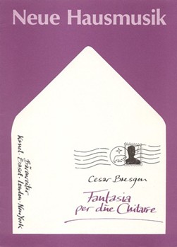 fantasie per due chitarre (1985) by Bresgen Cesar for 2 Guitars