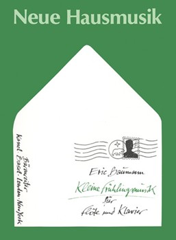 Kleine Fruhlingsmusik (1986) by Baumann Eric for Fl/Piano