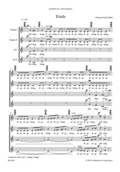 Etude (2000) by Ridil Christian for Female cho