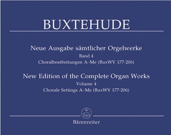 Complete Organ Works Volume 4 by Buxtehude Dietrich for Organ