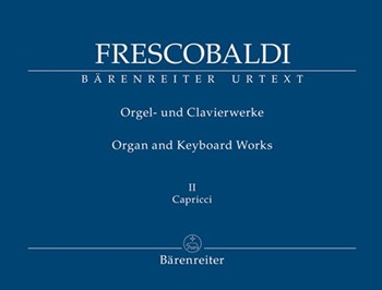 Organ and Keyboard Works 2 - Capricci by Frescobaldi Girolamo - Stembridge Christop - for Organ