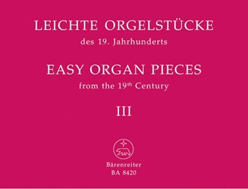 Easy Organ Pieces From The 19th Century Bk 3 by - Weyer Martin - for Organ