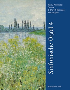 Sonata In B-flat Major by Poschadel Willy for Organ Solo